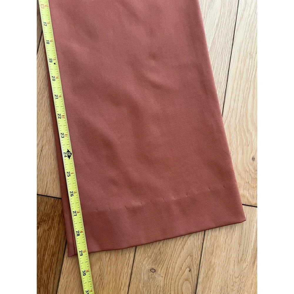 VTG Y2K Fuzzi Italy Women's Low Rise Straight Leg Trouser Pants Rust Brown US S